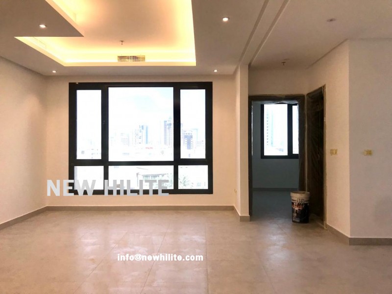 Sea view and city view Two bedroom apartment for rent in Salmiya