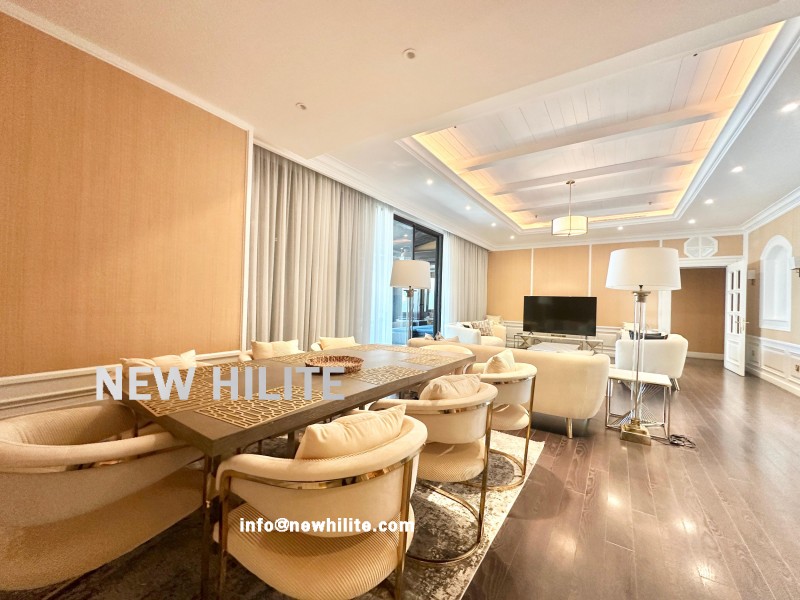 Spacious 3-Bedroom Seaview Apartment with Private Pool