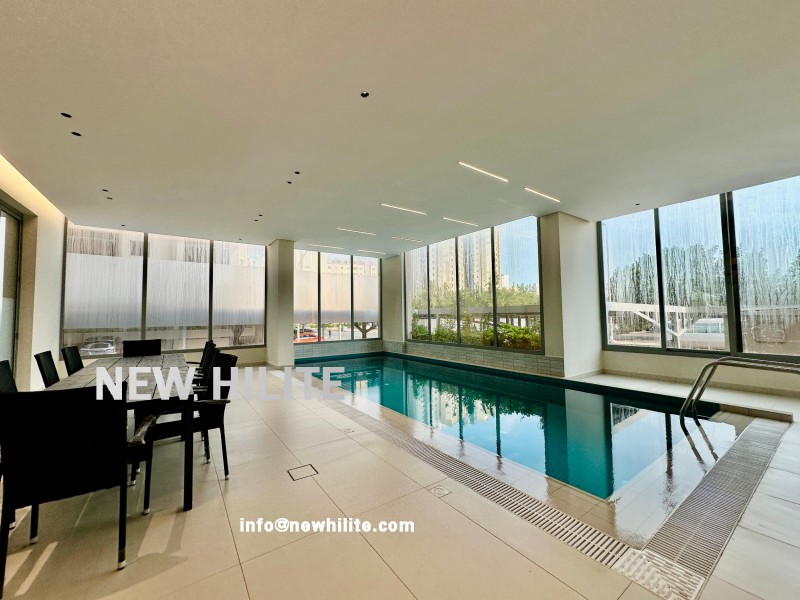 2br apt salmiya 850 hilitehomes (7) Brand New Fully Furnished 2 Master Bedroom Apartment for Rent in Salmiya