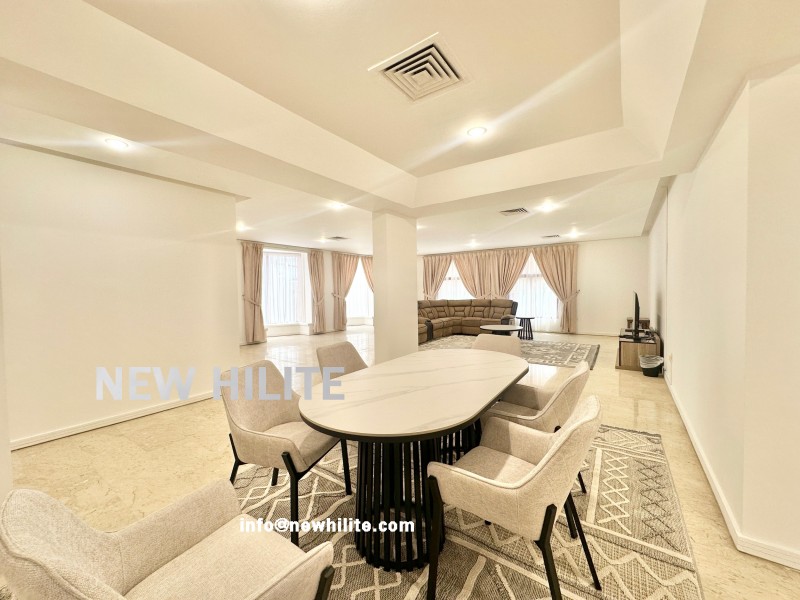 Spacious Fully Furnished 3-Bedroom Apartment with Pool & Utilities Included in Salwa