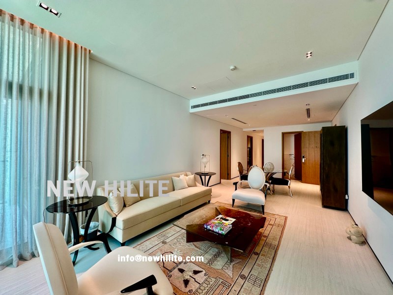Luxury 3-Bedroom Furnished Apartment on the 30th Floor in Kuwait City