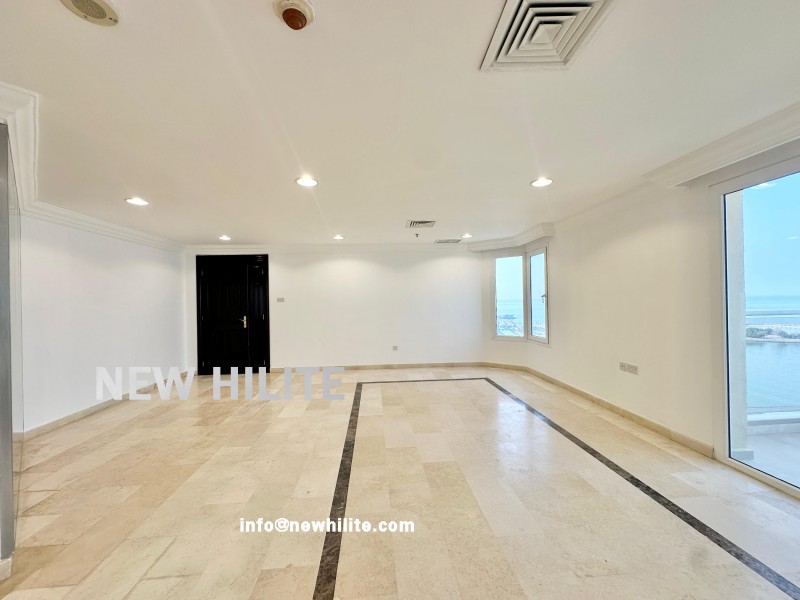 Spacious 3-Bedroom Sea View Apartment with Balcony for Rent in Shaab Al Bahari