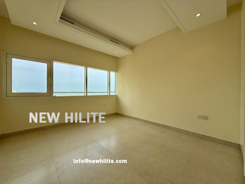 Luxury Sea-View Two-Bedroom Apartment for Rent in Salmiya
